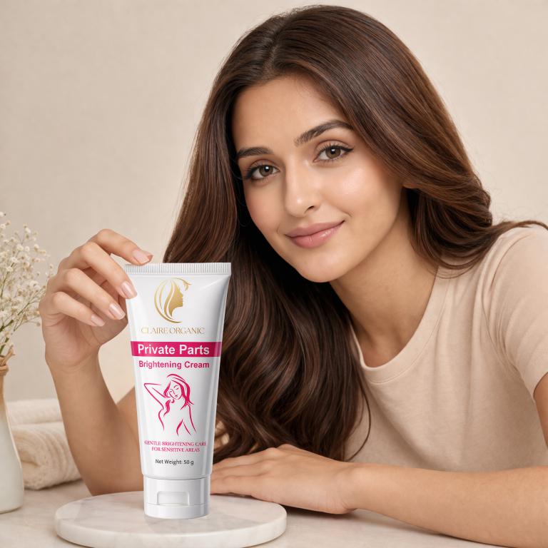 Claire Organic Private Parts Brightening Cream - Claire Organic