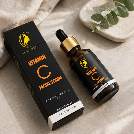 Claire Organic Vitamin C Facial Serum - Claire Organic