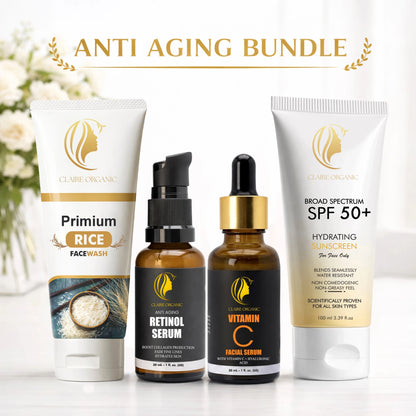 Anti-Aging Bundle – Best Anti Aging Bundle in Pakistan - Claire Organic