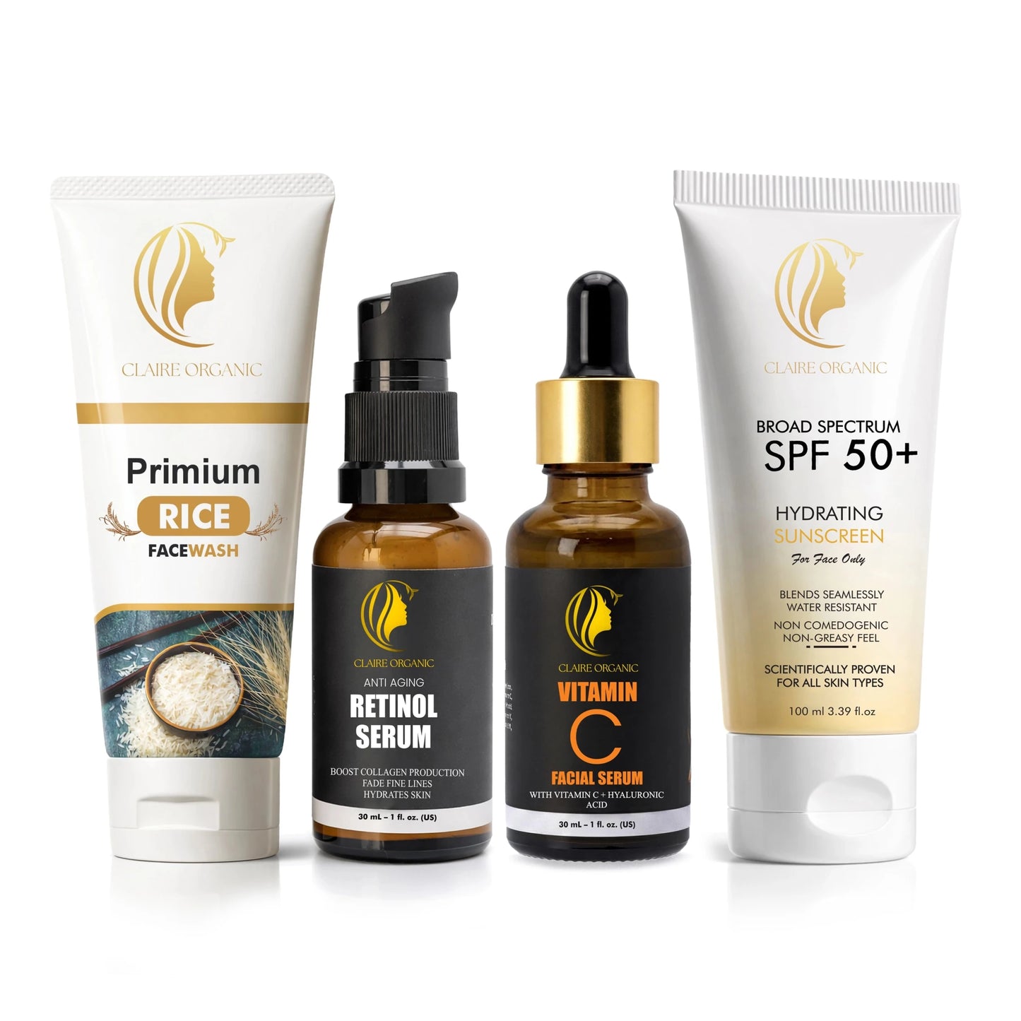 Anti-Aging Bundle – Best Anti Aging Bundle in Pakistan - Claire Organic
