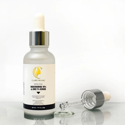 Claire Organic 10% Niacinamide + 1% Zinc Serum - Claire Organic