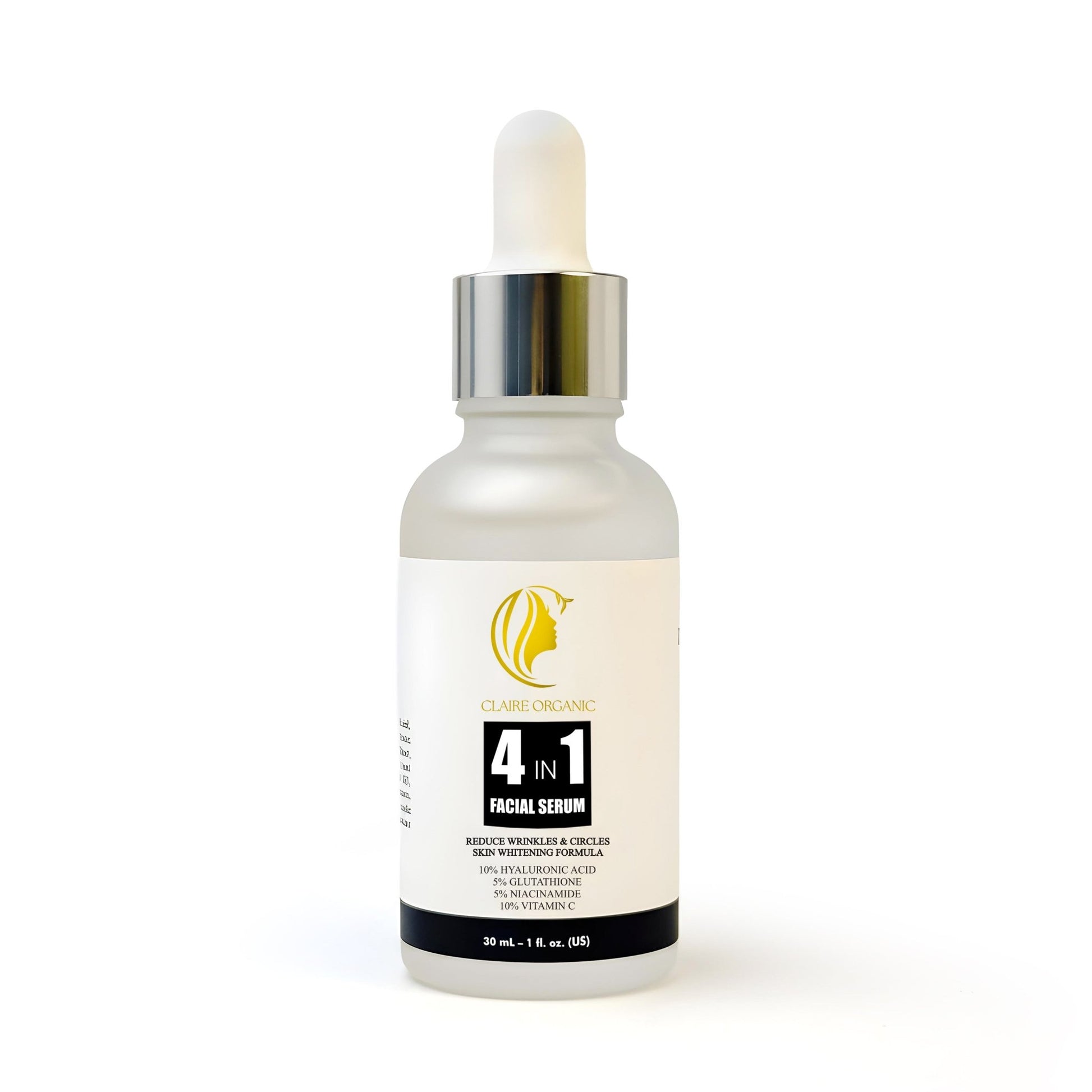 Claire Organic 4 - in - 1 Facial Serum - Claire Organic