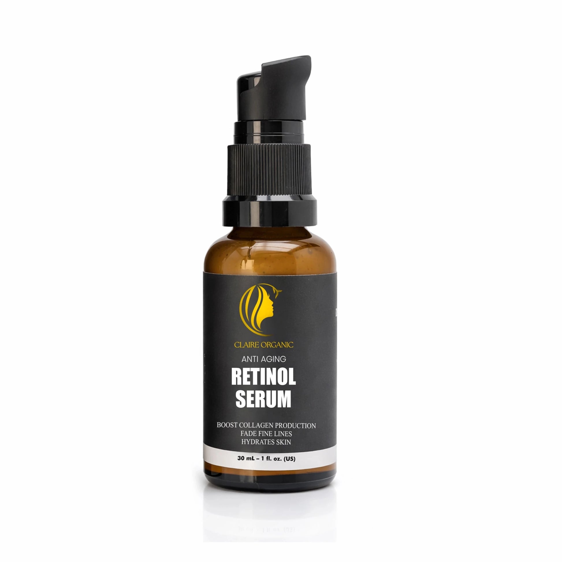 Claire Organic Anti Aging Retinol Serum - Claire Organic