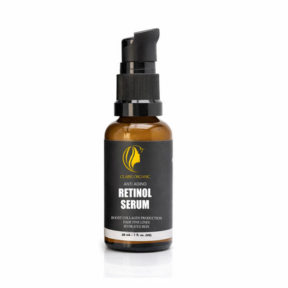 Claire Organic Anti Aging Retinol Serum - Claire Organic