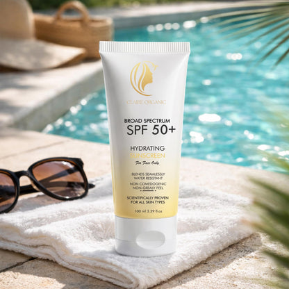 Claire Organic Hydrating Sunscreen SPF 50+ - Claire Organic