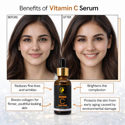 Claire Organic Vitamin C Facial Serum - Claire Organic