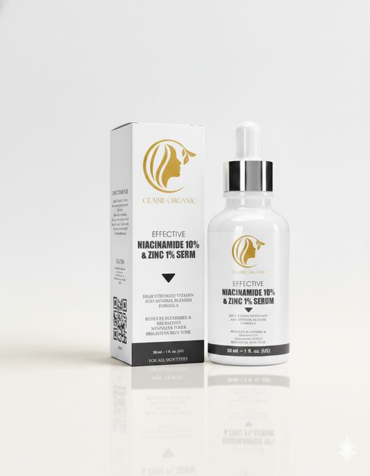 Claire Organic 10% Niacinamide + 1% Zinc Serum