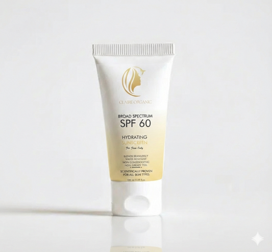 Claire Organic  Hydrating Face Sunscreen SPF 60